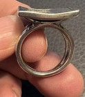Silpada Retired Hammered Square Size 8 5 Ring
