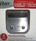 Oster Classic 76 - 2 Clipper Blade  76918-126  Fits 76  Powerline  Model 10