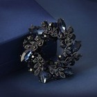 Flower Crystal Brooches For Women Rhinestone Fashion Elegant Brooch Pin 