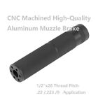 Muzzle Brake Aluminum Cnc 6  Extension Tube For Aeg Gbb 1 2 X28
