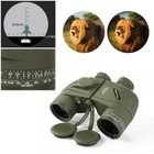 10x50 Hd Binoculars Optics Night Vision With Compass And Rangefinder Telescope