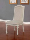 Antique White Dining Room 9pc Set Table W Leaf And 6x Side Chairs 2x Arm Chair