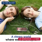 Headphone Splitter  3 5mm Male To 2 Female Ports  1ft 0 30m Extension Cable   
