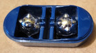 Vintage Nikken Magboy Massage Therapy Silver Magnetic Balls W case Made In Japan