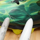 Under Armour Cleats Boys 6y Spotlight Af Football Green Yellow Hidden Skull Flaw