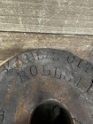 Antique Industrial Wooden Foundry Mold Kansas City Bolt   Mfg  Co 