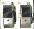 Rare Set Of 2 Amc Solid State Transceivers   Walkie Talkies Still New In The Box