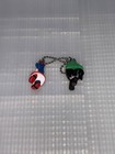 Snk Vs Capcom Samurai Shodown Nakoruru Morrigan Figure Keychain Japan Used