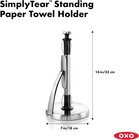 Oxo Simply Tear Paper Towel Holder  Freestanding Kitchen Roll Holder