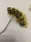 Lot Of 12 Vintage Japan Chenille Bumble Bee Picks