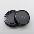 2pc Body Cap Rear Lens Set For Minolta Md Mc Sr Rokkor-x Pg Pf Pe Qd Qe Celtic