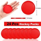 24 Pack Air Hockey Pucks 2 5 Inch 12 Gram Heavy Replacement Game Table Pucks