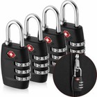 Tsa Approved Luggage Lock Travel 3 Digit Combination Bags Suitcase Padlock