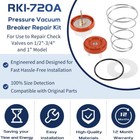 For Zurn Wilkins 1 2  3 4  1  Model 720a Pvb Pressure Vacuum Breaker Repair Kit