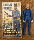 Marx Johnny West Fort Apache Fighters Vintage General Custer With Box