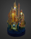 Disney Castle Collection Ariel Little Mermaid Light Up Figurine Statue 8 10 New
