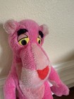 Vintage Mighty Star Pink Panther 1980 Plush Stuffed Animal Toy