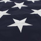 Heavy Duty American Usa Flag Embroidered Stars Sewn Stripes Nylon Outdoor Flag