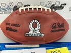 2011 Nfl Pro Bowl Official Wilson Game Issued Football Ball Deangelo Hall Mvp