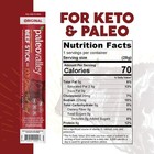 Paleovalley  100  Grass Fed Beef Sticks 10 Count - Original Flavor - 100  Beef