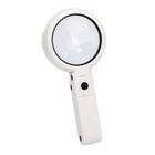 5x 10x Magnifying Glass Stand Foldable Dimmable Magnifier With Light 8 Led Lamp