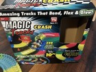 Magic Tracks Glow In The Dark Race Car Track Set With 2 Led Cars - Crash Track