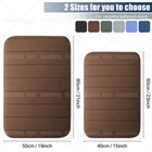 Memory Foam Bath Mat Ultra Soft Bathroom Mat Extra Water Absorbent Mats Non Slip