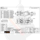 3x14 Hydraulic Cylinder 3  Bore 14  Stroke Double Acting Tie-rod Cylinder