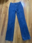 Rare Vintage 70s Bon Jour Blue Jeans High Waist Women   s Sz Apprx 10  tag Faded 