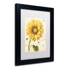 Trademark Fine Art  under The Sun I  White Matted Black Frame 11x14 By Lisa