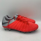 Nike Hypervenom Phantom 3 Elite Ag Pro Soccer Cleats Mens Size 9 Light Crimson