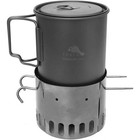 Toaks Tistand Titanium Alcohol Stove Dual Stand And Windscreen Frm-03