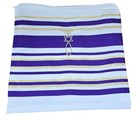 Tallit Purple Messianic 22 x72  New Covenant Prayer Shawl Jewish Christian