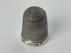Antique Solid Silver Thimble - Chester 1930 - Henry Griffith   Sons