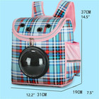 Pet Carrier Pet Backpack Creativity Breathable Space Capsule Cat Dog Carrier Tra