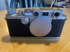 Beautiful Leica Iiif Black Dial Rangefinder 35mm Film Camera