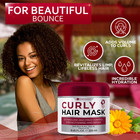 Curly Hair Mask Deep Conditioning Curl Enhancing Split End Repair Frizzy Damaged