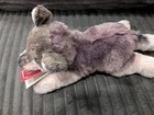Vintage Russ Berrie Yomiko Classics  kent  Grey Wolf Plush  9  