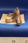 Vintage Retired Hagen Renaker Miniature Sleeping Cat  3131 Grey  1995  7 8  Euc