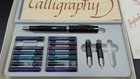Vintage Sheaffer Nononsense Calligraphy Set Fountain Pen 3 Nibs Box Works Great