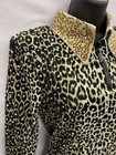 Western Show Shirt- Horsemanship Style- By Western Collection- Sandy Cheetah 