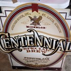 Michelob Centennial Brew Anheuser-busch Metal tin beer Sign Rare St Louis