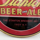Stanton Beer And Ale Stanton Brewing Company Troy New York Tray