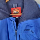 Stormy Seas Inflatable Flotation Jacket Adult Xxl Blue Fleece Ykk Boat Made Usa