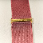 Trafalgar Suspenders Ribbon Leather Button On Braces Rose Pink Burgundy England