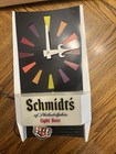 Vtg 1969 Schmidt   s Of Philadelphia Light Beer Lighted Pendulum Clock W  Orig Box