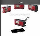 Midland Emergency Alert Weather Radio Portable W flashlight  Black Red Er50