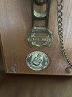 San Francisco Cable Car Sfc Solid Brass Conductor Bell Mounted On Oak Wood