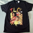 Tlc No Scrubs Graphic T-shirt Large Black R b Music Group Tee Nwt