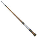 15  Hand Turned Classic Witches Teak Wood Magic Wand Witch Wicca W  Velvet Bag